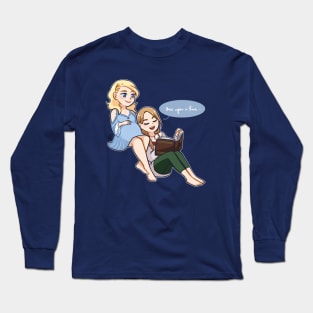 Bedtime Story: Alice & Robin Long Sleeve T-Shirt